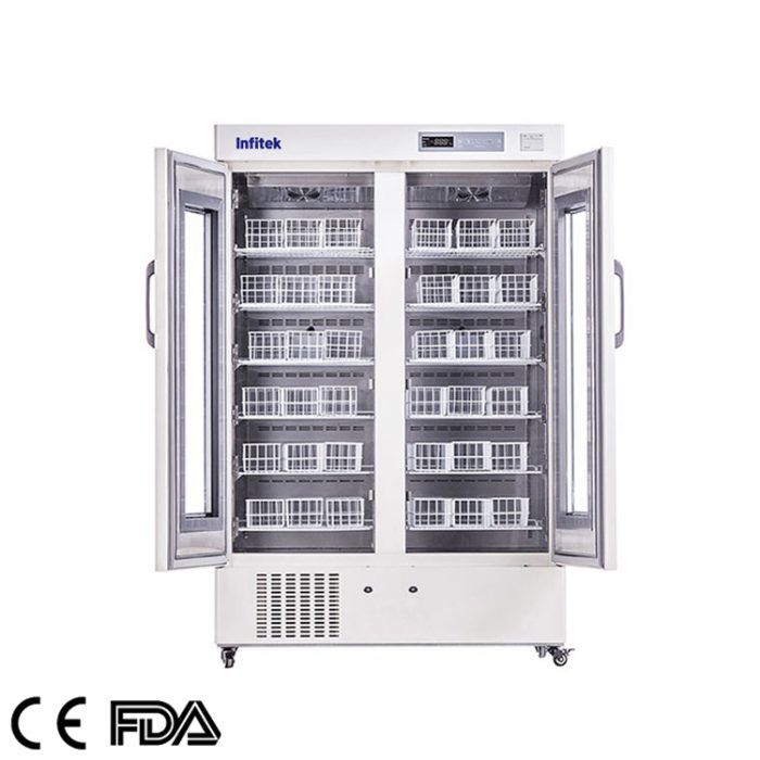 Double-Door Blood Bank Refrigerator, BR4-660, BR4-1000